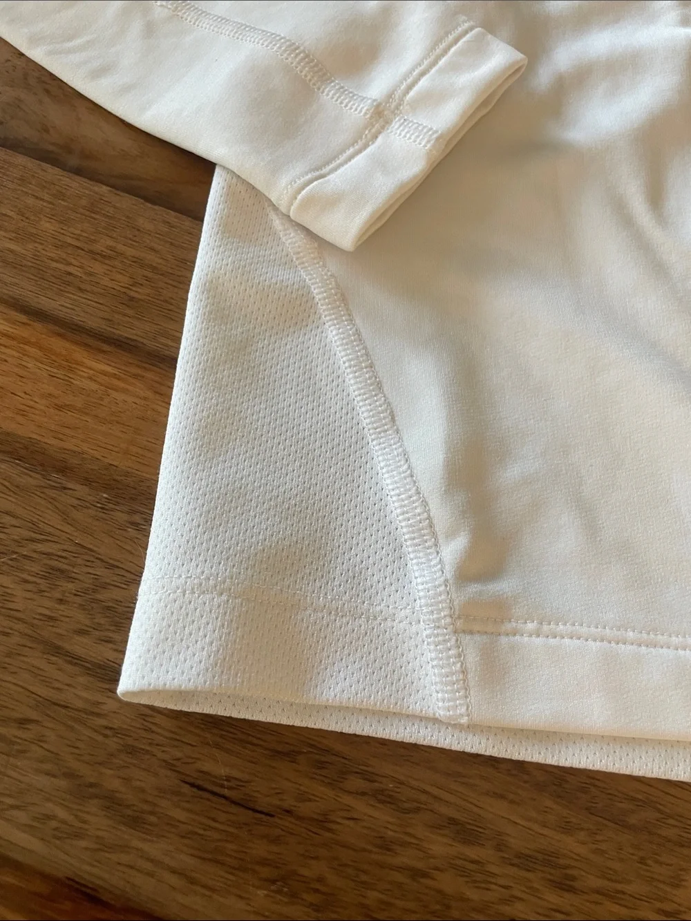 Under Armour White Girls' Long-Sleeve Mock Neck Performance Top